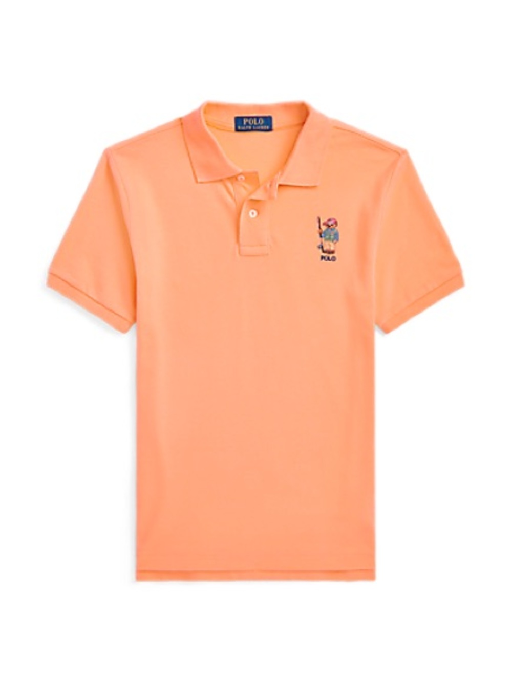 Polo bear Ralph Lauren cotton Polo Shirt with Embroidered Bear